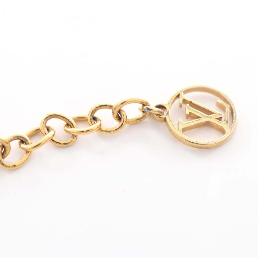 LOUIS VUITTON Gold Charm Bracelet - Picture 9 of 11